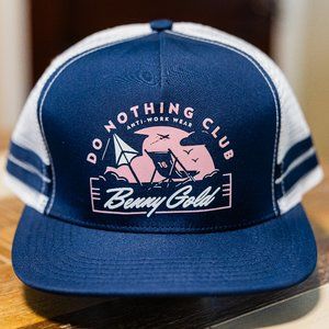 Benny Gold - Do Nothing Club Anti-Work Wear - Trucker Mesh Snapback Hat